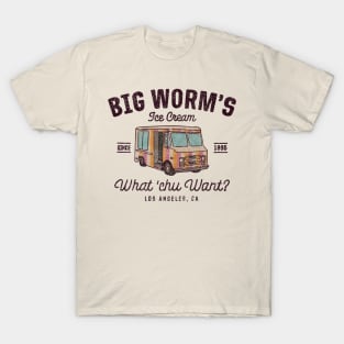 big worm ice cream T-Shirt